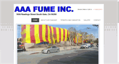 Desktop Screenshot of aaafumeinc.com